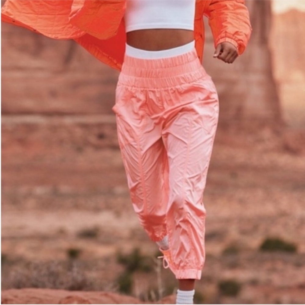 🧡🩷 NWT Free People Movement The Way Home Joggers -  Large  🩷🧡